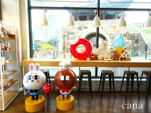 韓国グルメ 東大門にある可愛いキャラクターカフェ Cafe Majo Sady Honey Bunny Canaの韓国ブログ